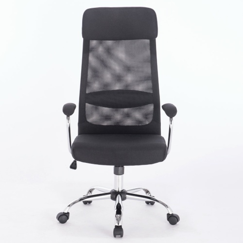 Кресло офисное Brabix Flight EX-540 сетка/ткань, черное 531847 фото 9